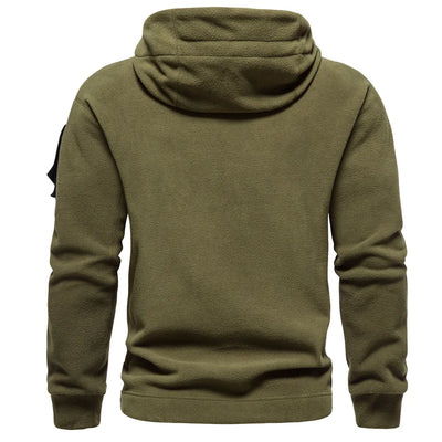 Sudadera polar con capucha