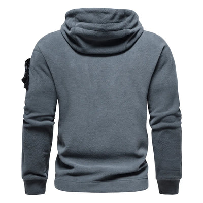 Sudadera polar con capucha