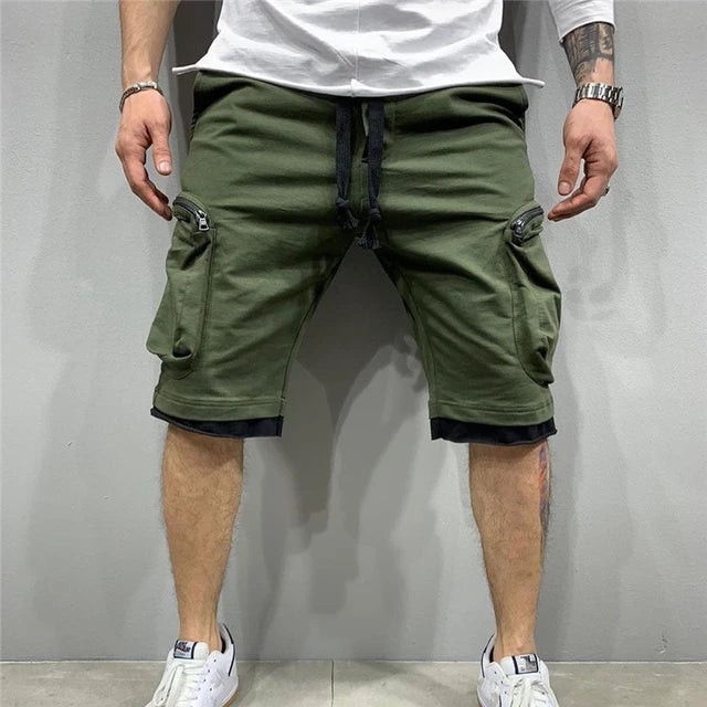 Cargo shorts met meerdere zakken