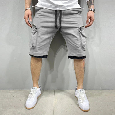 Cargo shorts met meerdere zakken