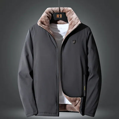 Chaqueta polar gruesa