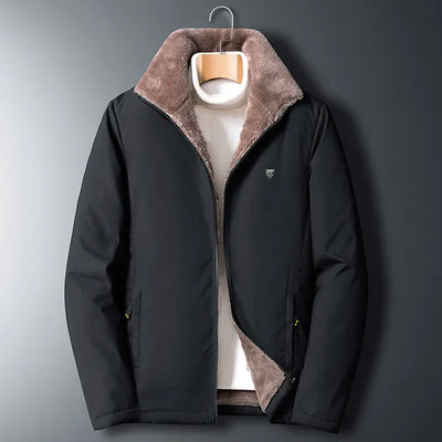 Chaqueta polar gruesa