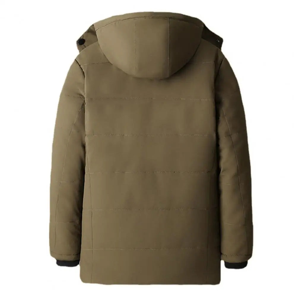 Parka gruesa con capucha