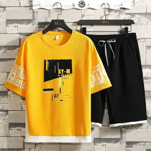 Conjunto de camiseta y pantalón corto