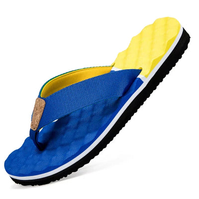 Teenslippers met zachte zool