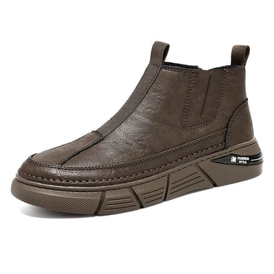 Piensa en botas slip-on