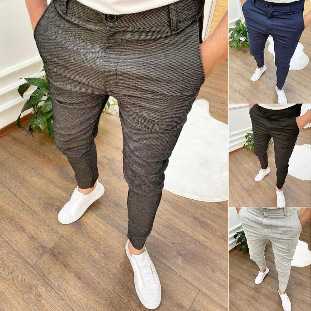 Pantalones elásticos elegantes