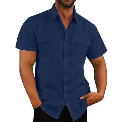 Camisa abierta con cuello