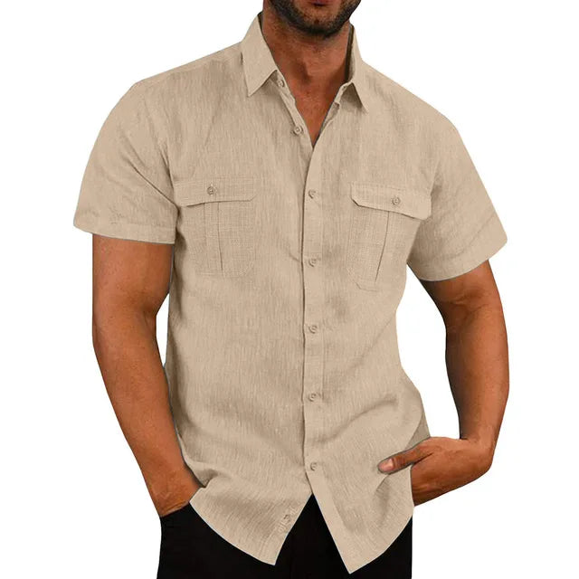 Camisa abierta con cuello