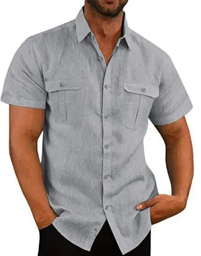 Camisa abierta con cuello