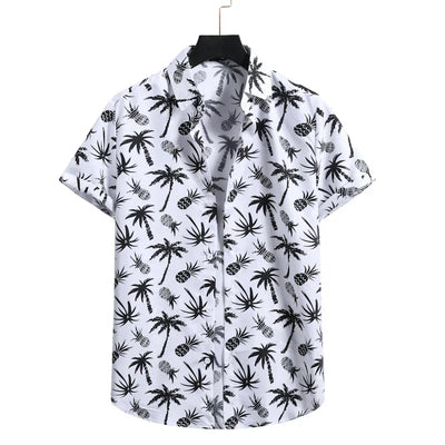 Camisa con estampado de piña