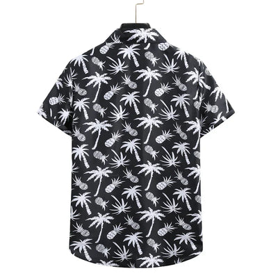 Camisa con estampado de piña