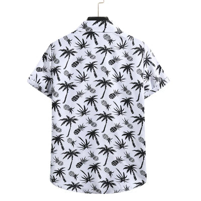 Camisa con estampado de piña