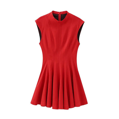 Elyn ™ vestido corto plisado