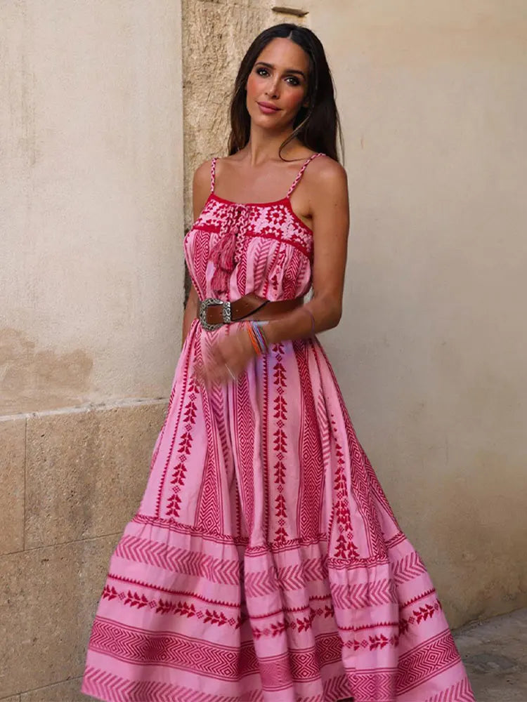 Vestido Estefania™ Rosa y Delicado