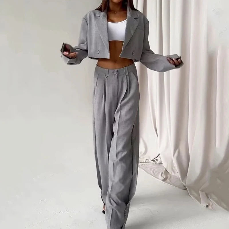 Elayna ™ conjunto de chaqueta y pantalón