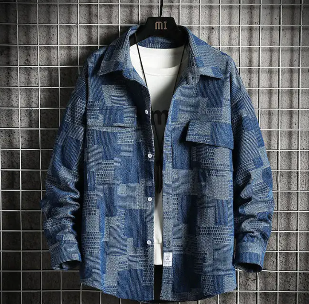 Sobrechaqueta patchwork