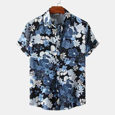 Camisa floral de vacaciones de verano