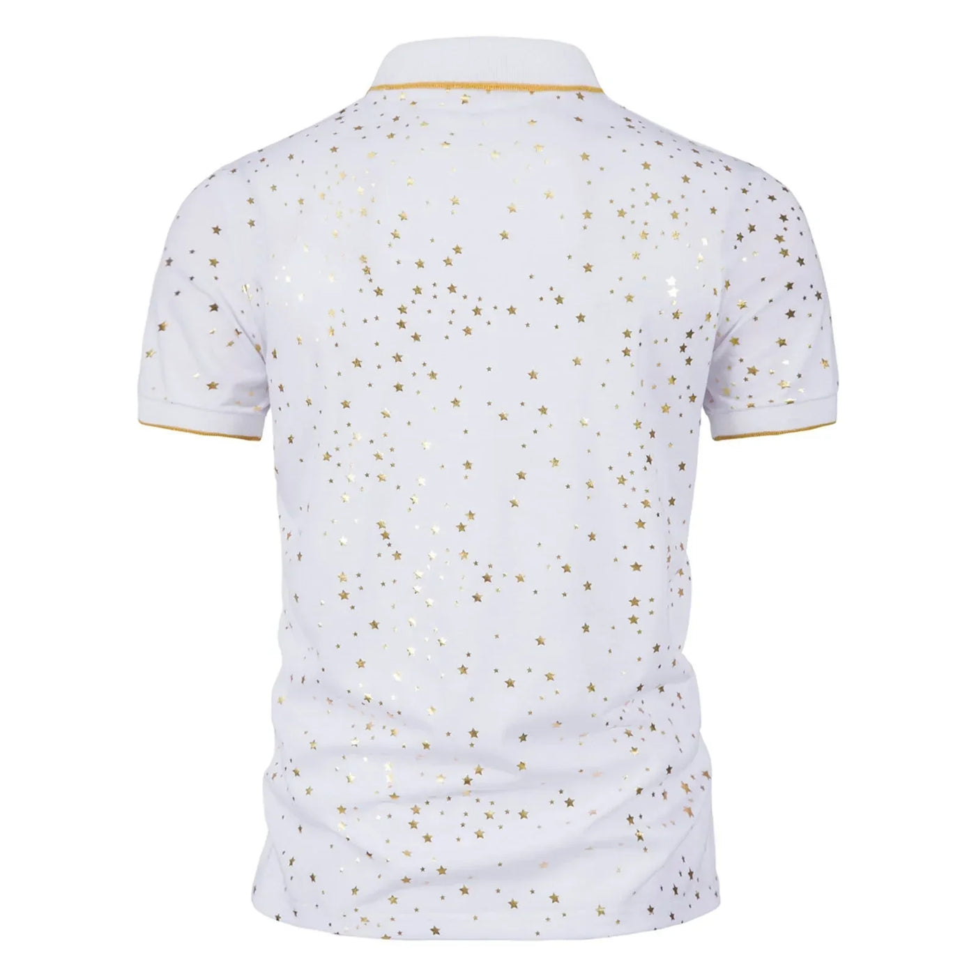 Polo con estampado de estrellas