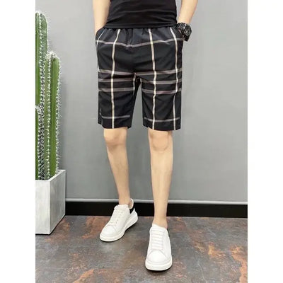 Geruite shorts